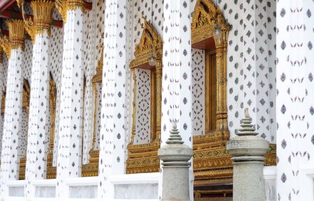 Grand palace in Bangkok, detail viewの写真素材
