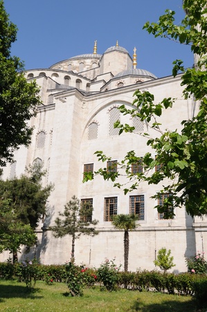 Blue mosque in Instanbul, Turkeyの写真素材