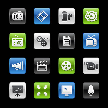 Multimedia // Gelbox Seriesのイラスト素材