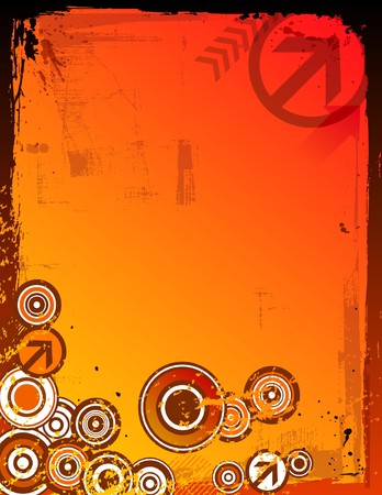 Grunge Color Backgroundのイラスト素材