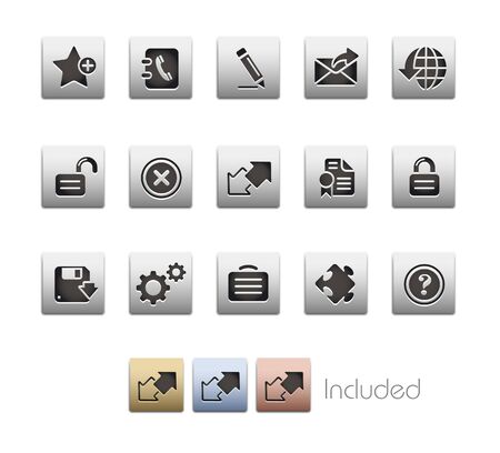 Web 2.0 / It includes 4 color in differents layers.のイラスト素材