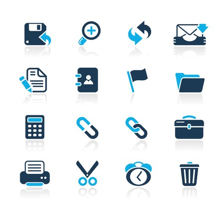 Interface // Azure Seriesのイラスト素材