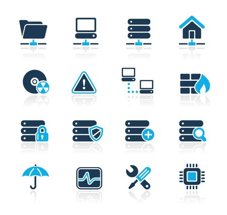Network & Server // Azure Seriesのイラスト素材