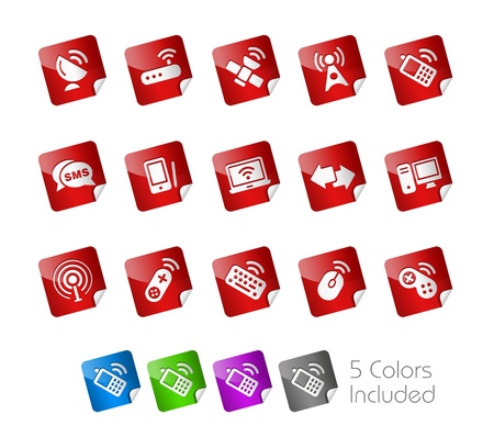 Wireless &amp, Communications のイラスト素材