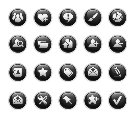 Internet & Blog // Black Label Seriesのイラスト素材