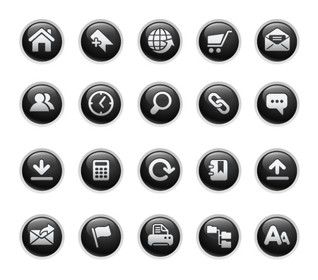 Web Site & Internet // Black Label Seriesのイラスト素材