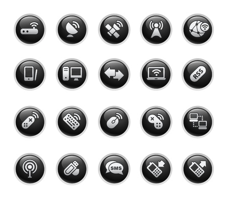 Wireless & Communications // Black Label Seriesのイラスト素材