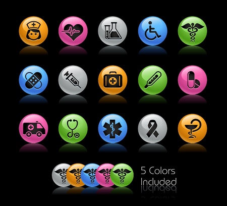 Medical  / The file includes 5 colors in different layers.のイラスト素材