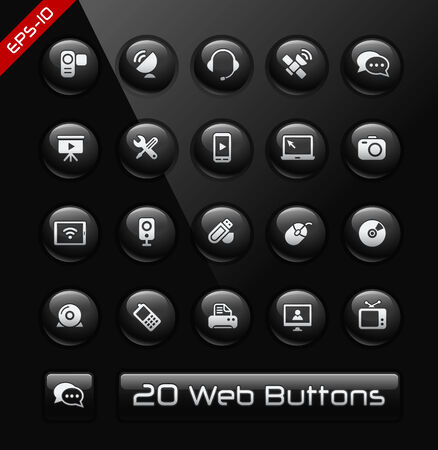 Communication Icons -- Black Label Seriesのイラスト素材