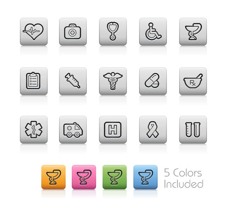 Medical Icons のイラスト素材