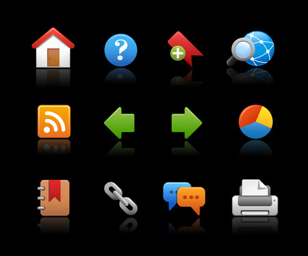 Web Site Iconsのイラスト素材