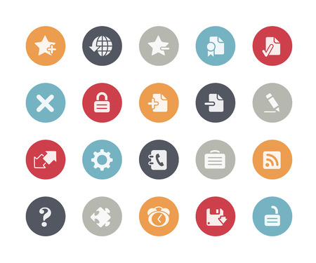 Web Icons Classics Seriesのイラスト素材