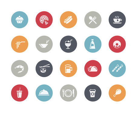 Food Icon Set 2 of 2 Classics Seriesのイラスト素材