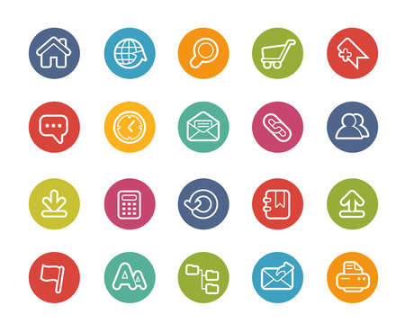 Website Icons -- Printemps Seriesのイラスト素材