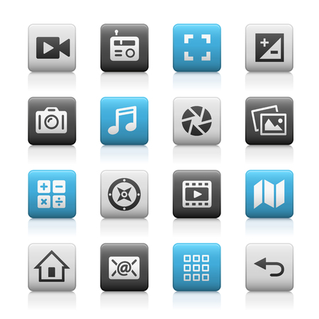 Web and Mobile Icons 5 - Matte Seriesのイラスト素材