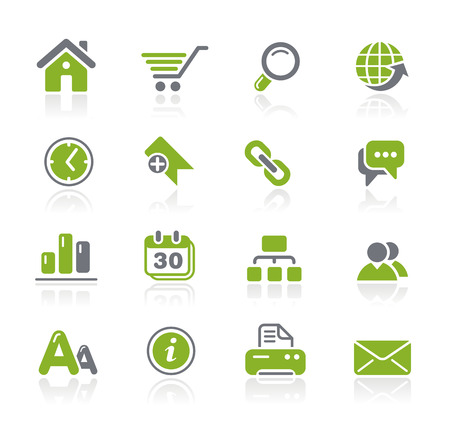 Web Site Icons - Natura Seriesのイラスト素材