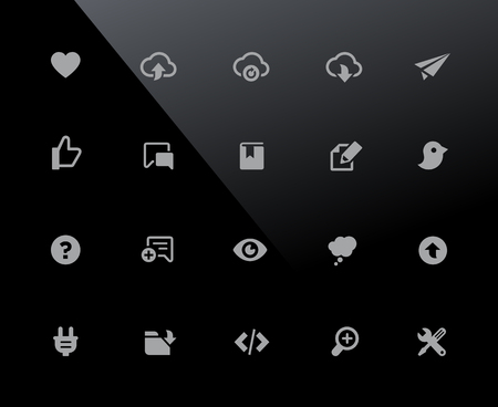 Web & Mobile Icons 8 - 32px Series - Vector icons adjusted to work in a 32 pixel grid.のイラスト素材