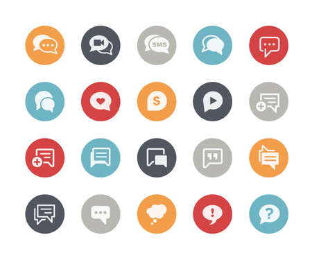 Bubble Icons // Classics Seriesのイラスト素材
