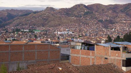 Panoramic of the City of Cusco Peru