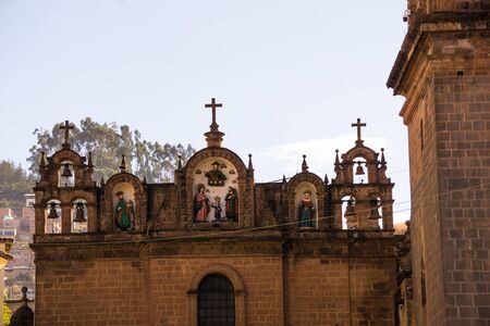 Cusco Cathedral in the Plaza de Armas of Cusco Peru
