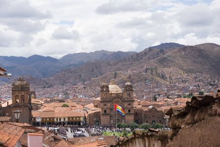 Plaza de Armas in Cusco Peru