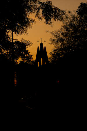 The Church of Santo Domingo is a Catholic churchのeditorial素材