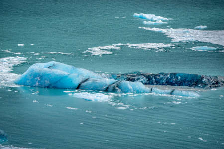 Horizontal view Glacier Perito Moreno national park Los Glaciares. The Argentine Patagonia in...