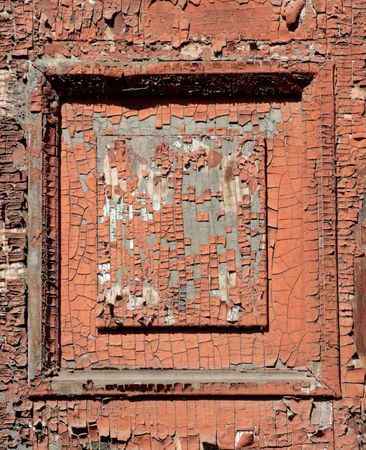 cracked old paintの写真素材