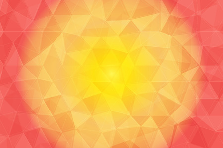 Pink color low poly backgroundの写真素材