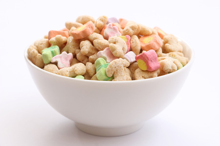 Marshmallow Cerealの写真素材