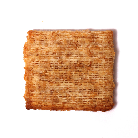 Crackers Isolated on a White Backgroundの写真素材