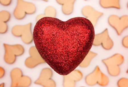 Valentines Themed Backgroundの写真素材