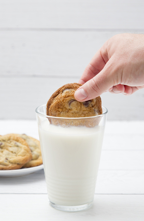Chocolate Chip Cookiesの写真素材