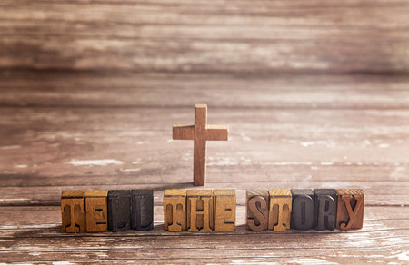 Go Tell the Story of Christの写真素材