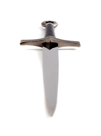 Medieval Sword Isolated on a White Backgroundの写真素材