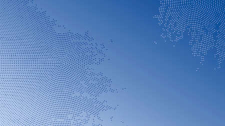 A Halftoned Circle Pattern Background for Your Next Slide Show Presentationの写真素材