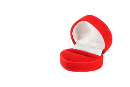 Isolated Jewelry Boxの写真素材