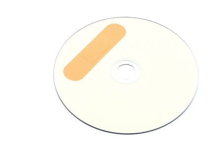Patched software CD/DVDの写真素材