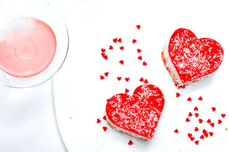 Romantic dessert conceptの写真素材