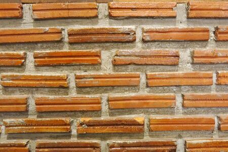 the brown brick wall