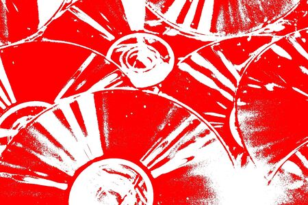 Red CD Background