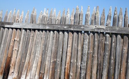 Pointed Wood Poles