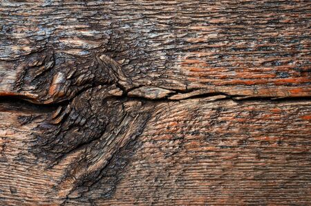 A close up image of rough barn board texture.の写真素材