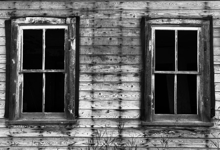 Broken Windowsの写真素材