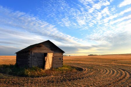 Old Wooden Granaryの写真素材