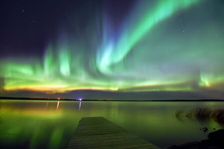Northern Lightsの写真素材