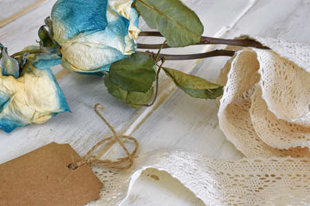 Old Vintage Rosesの写真素材