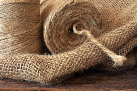 Two Spools of Canvas Threadの写真素材