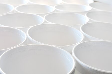 White cup abstractの写真素材