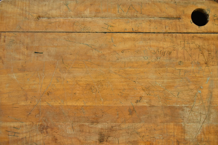 Wooden Desk Top Abstractの写真素材